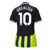 Manchester City Jack Grealish #10 Bortedrakt Kvinner 2024-25 Kortermet